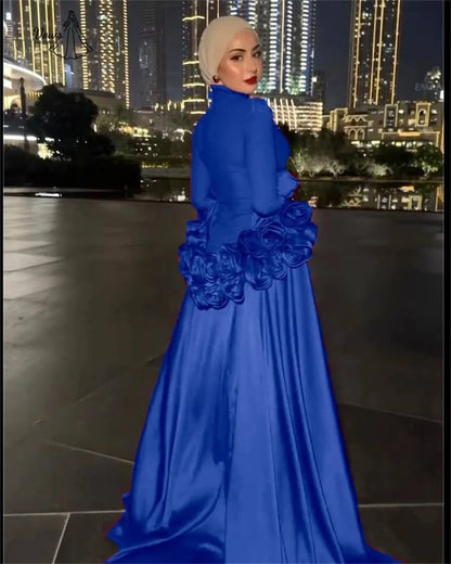 Vows Round Collar Evening Dresses D/party Red Custom Made Line A Women's Prom Dress 2025 Ball Gown Dress Elegant Gowns Woman