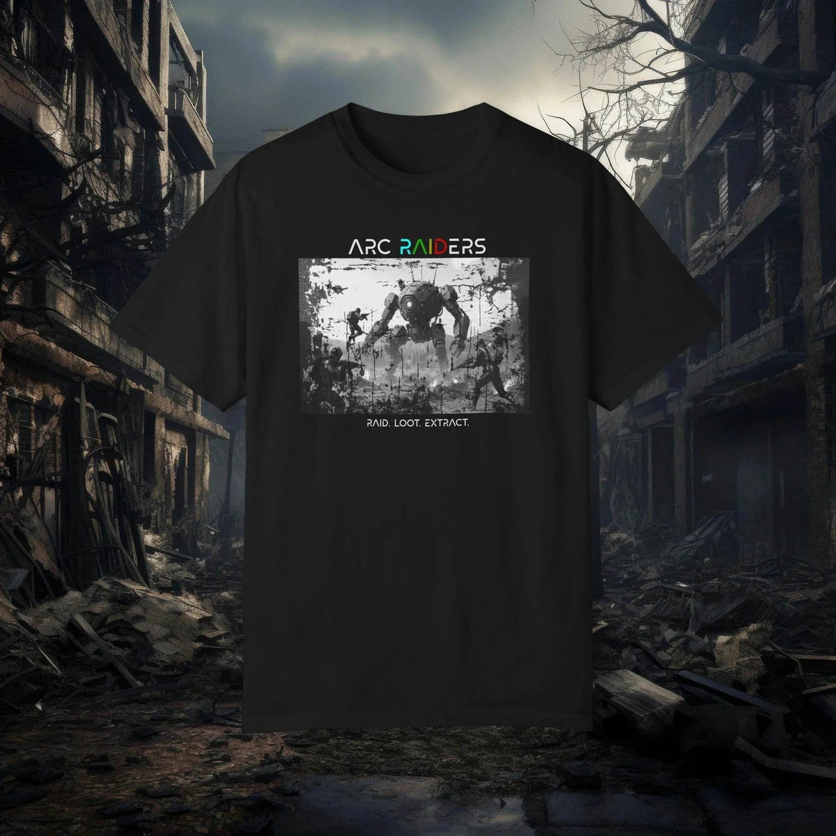 Game ARC Raiders printing 100%Cotton shirt Y2k Christmas men's festival luxury shirt Tshirts fashion funny hawaiian woman Tshirt
