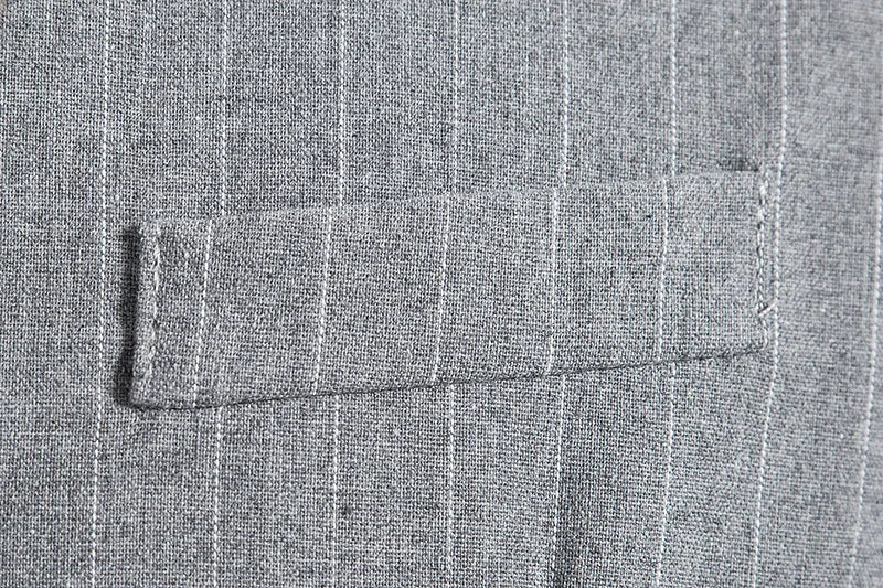 Men's Suit Vest Striped Single Breasted Waistcoat Stylish Mail Suit Retro Vest Wedding Business Banquet Daily Groomsman Uniform