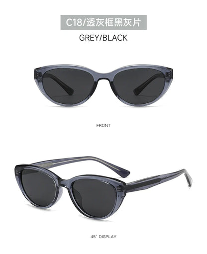 New Sweet Simple and Stylish Cat Eye Sunglasses UV Protection Reading Glasses Women Customizable Prescription 99022