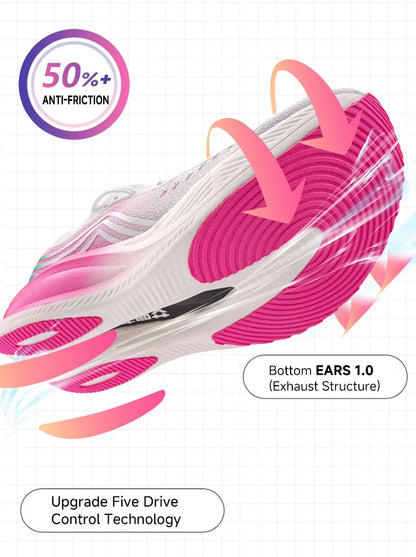 Marathon Racing Carbon Plate Men's Running Shoes Ultra Light Shock Absorption Training Women's Sports Shoes