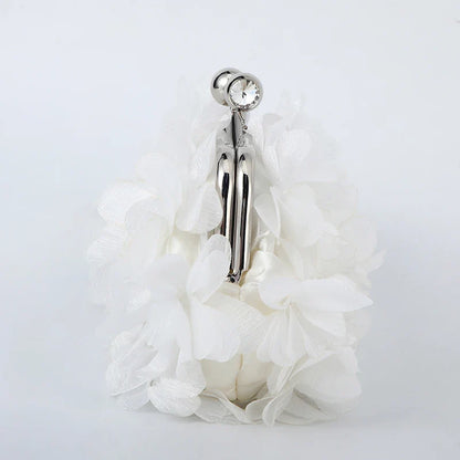 Flower Dinner Purse Designer Floral Chain Crossbody Bride Handbag Clutches Woman Petal Evening Party Clutch Wedding Dress Bag