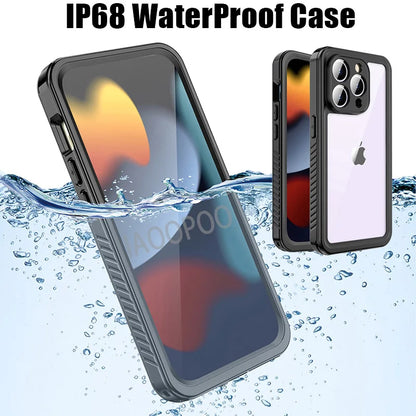 Aluminum Metal Case For iPhone 17 ProMax 16 15 14 13 12 Pro Max Plus with Magsafe Magnetic Charging Lens Glass Protector