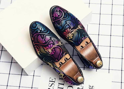 With Tassels Loafers Office Leather Shoes for Men Platform Thick Sole Pointed Toe Man Casual Shoe High Quality Fashion Elegant
