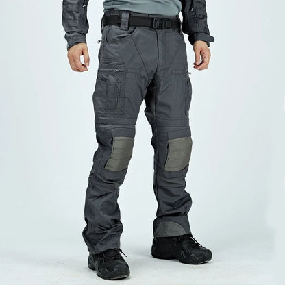 Waterproof Cargo Pant Man Tactical Pants Military Training Combat Trousers Multi Pockets Wear-Resistant Men Pants Outdoor Hiking