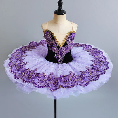 Princess Performance Fairy Tutu Kids Clothes Ballet Leotards for Girls Dress Stage Costumes Dance Wear Summer Children Clothing