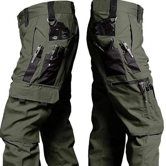 New Tactical Work Pants Men Outdoor Cargo Trousers Multi-pocket Waterproof Pant Autumn Spring Outdoor Workwear Hiking Trousers