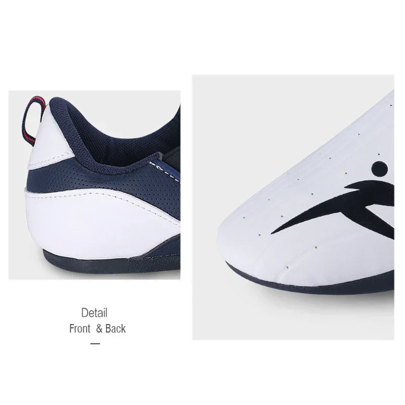 Adult Kids Wear-Resistant Taekwondo Shoes Karate Sneakers Thick Soft Sole Breathable Men Martial Arts Kung Fu Boxing Shoe