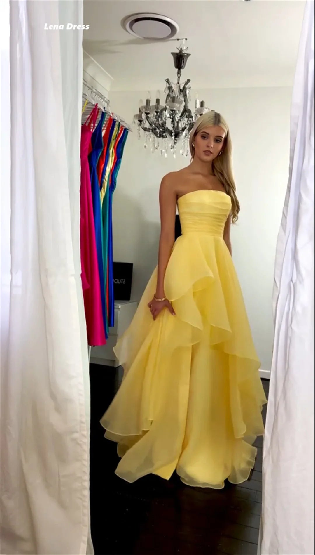 A-line Luxurious Women's Evening Dresses Luxury 2025 Customized Bespoke Occasion Dresses for Special Occasions Side Split