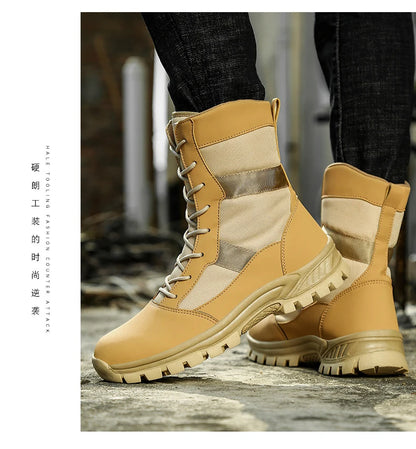 Men Tactical Boots Waterproof Hiking Shoes Brand Ankle Plus Climbing Shoes Size Boot Free Shipping Outdoor Casual