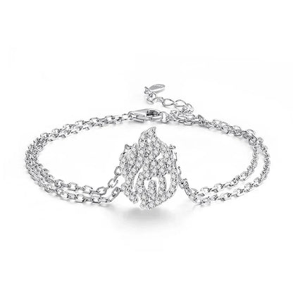 Certified Full Moissanite Bracelets for Women Men S925 Sterling Silver Plated 18k Jewelry Haesh Sheli By ShiranAloni