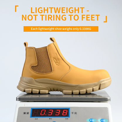 2025 Work Sneakers Men Indestructible Shoes Work Safety Shoes With Steel Toe Cap Puncture-Proof Male Security Protective Shoes