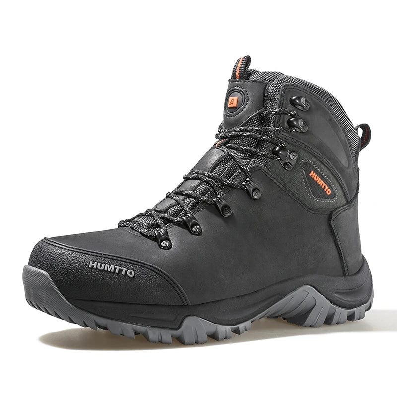 Hiking shoes Men's waterproof hunting Boots Tactical Desert Combat Ankle trekking Boots Male Women warm Leather Sneakers