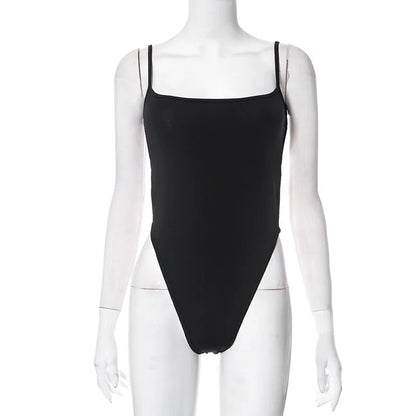 Black Slim Sexy Bodysuit Lingerie Backless Corset Top Patchwork Bodys Para Mujer De Vestir Summer Fashion Trends Women Clothing