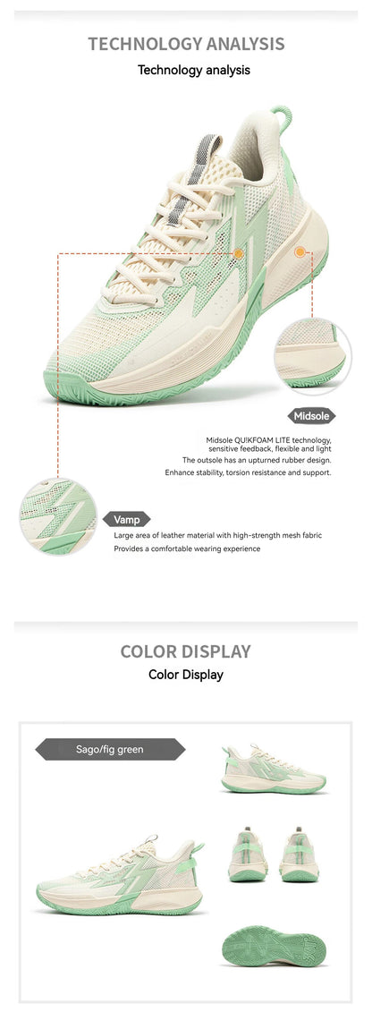 BIG3 Team SE Men Basketball Shoes Shock-Absorbing Sole Racing Breathable Antiskid Training Male Sneakers 672421122
