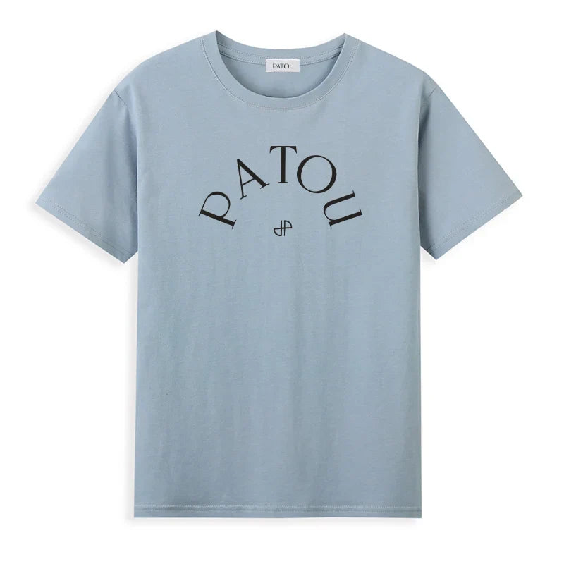2024 Hot Sales Japan Style Cotton O-Neck Fashion Letter Printed Tees Summer Harajuku Women Loose Short Sleeve T-shirt
