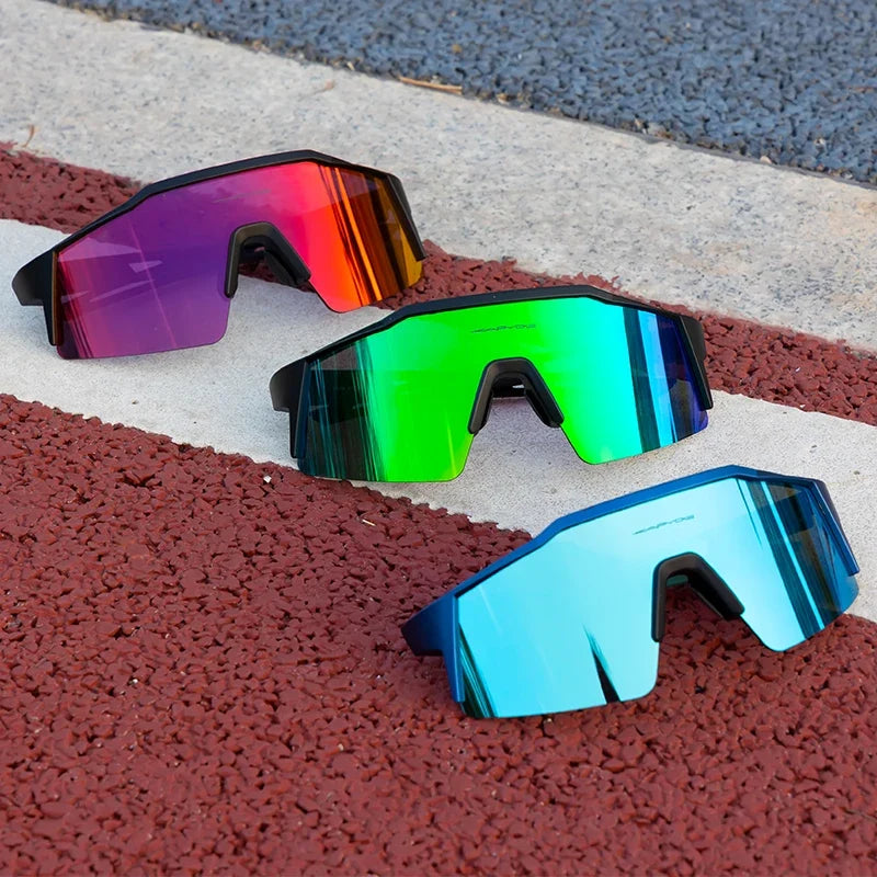 Cycling Sunglasses UV400 Cycling Glasses Polarized Built-in Myopia Frame Man Bicycle Eyewear Outdoor MTB Bike Goggles