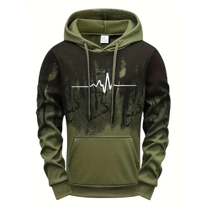 High Quality Men's Tracksuit Casual Jogging Men Versatile Sweatshirts Sweat Pants Fashion Comfort Daily Sports Simple Hoodie Set