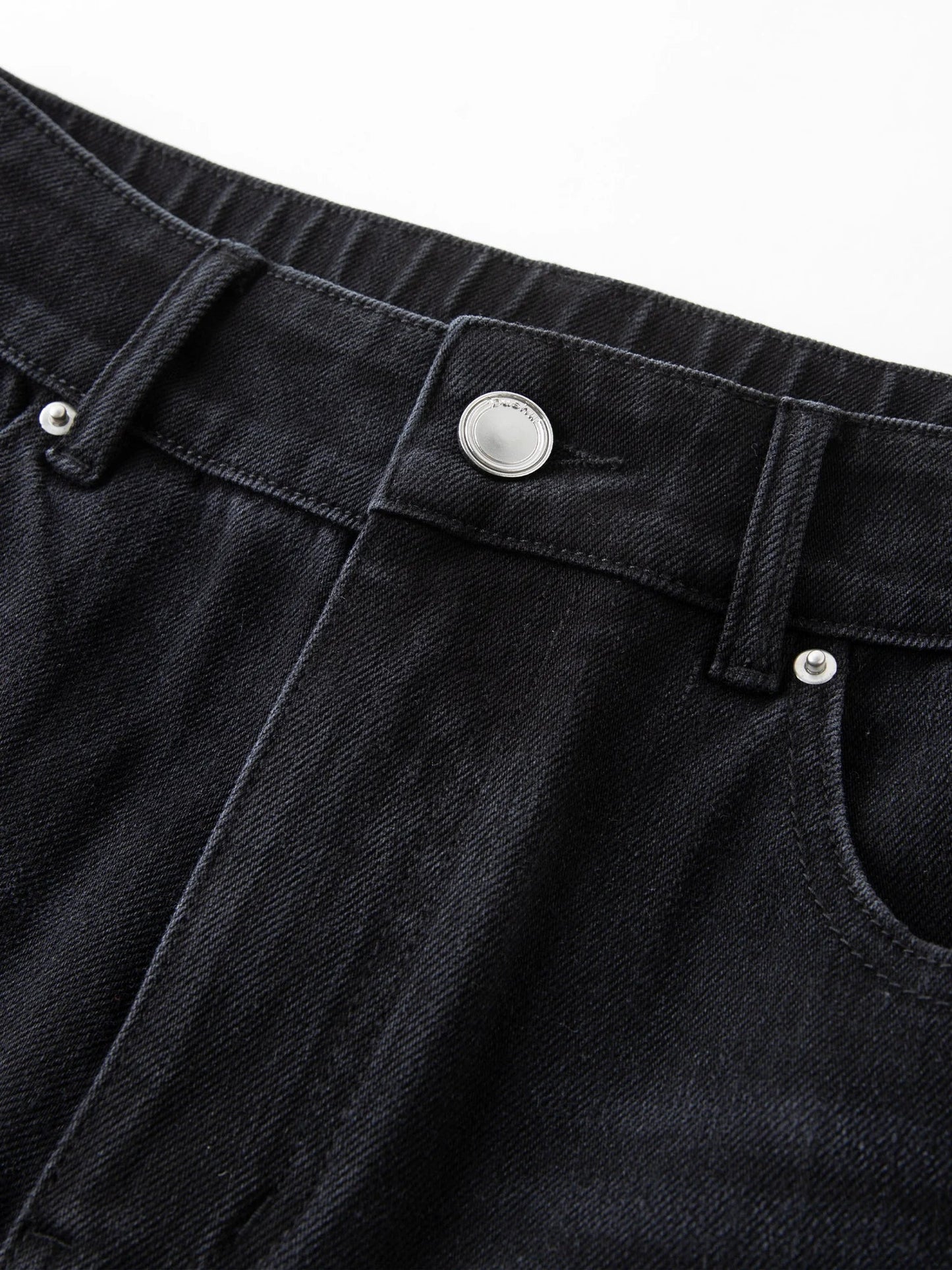 Double-length Jeans Women High-waisted Slim-fit Classic Straight Pants High Waist Elegant Office Lady Spring Trendy