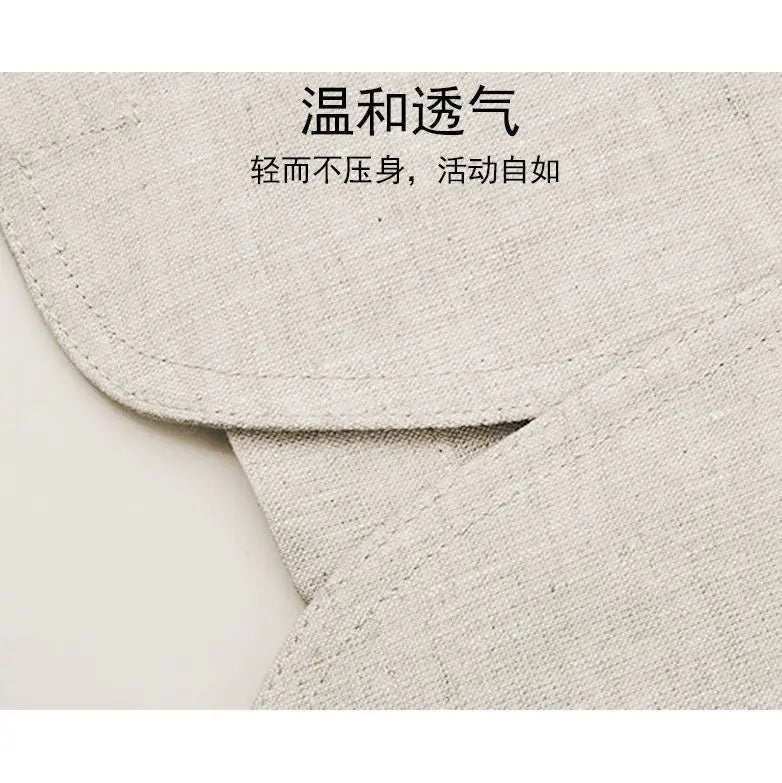 Linen Sun Protection Jacket Blazer - Men Fashionable Business Travel Wedding Versatile Casual Lightweight Cool Breathable Blazer
