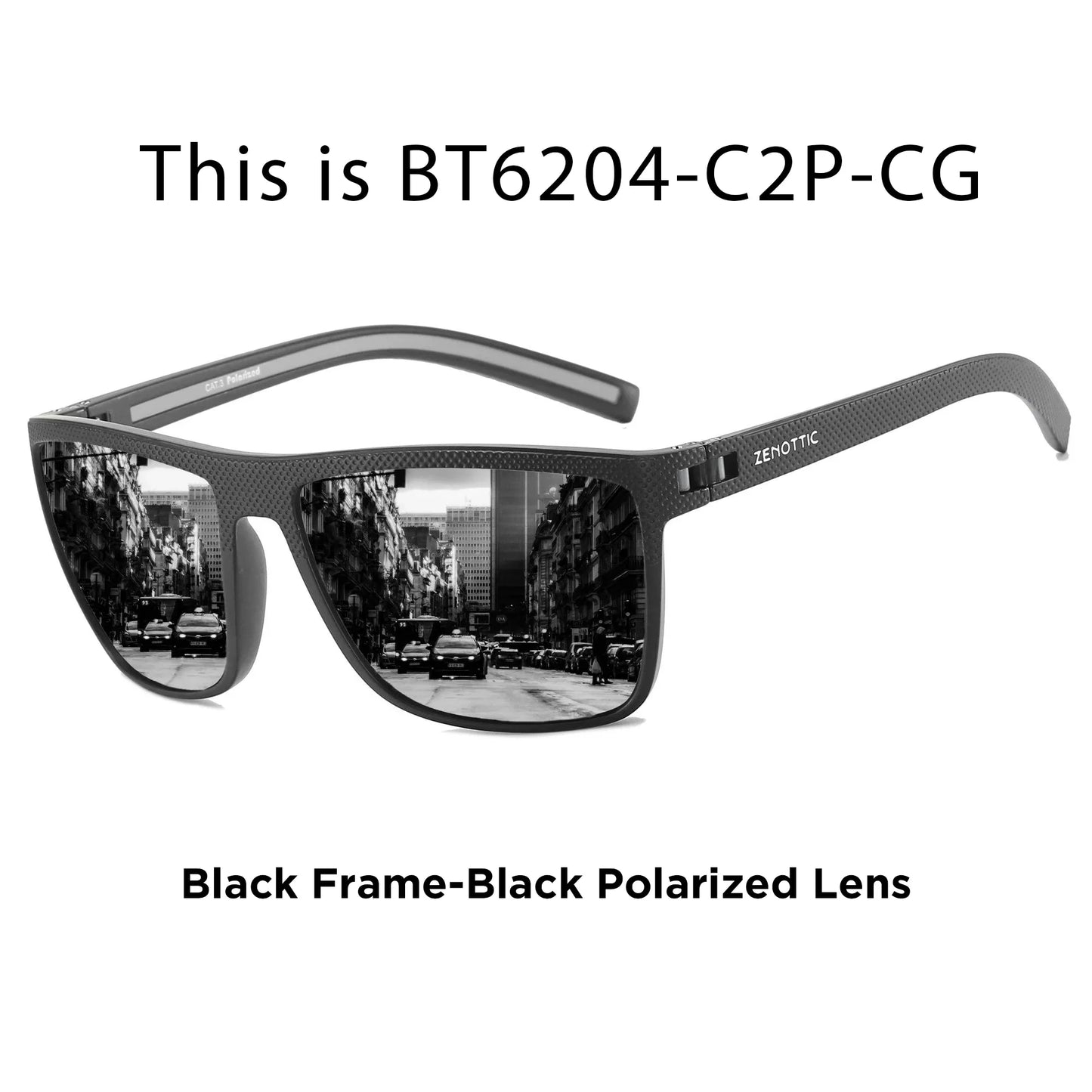 Sport Square Prescription Sunglasses For Men UV400 Polarized Progressive Optical Sun Glasses For Outdoor