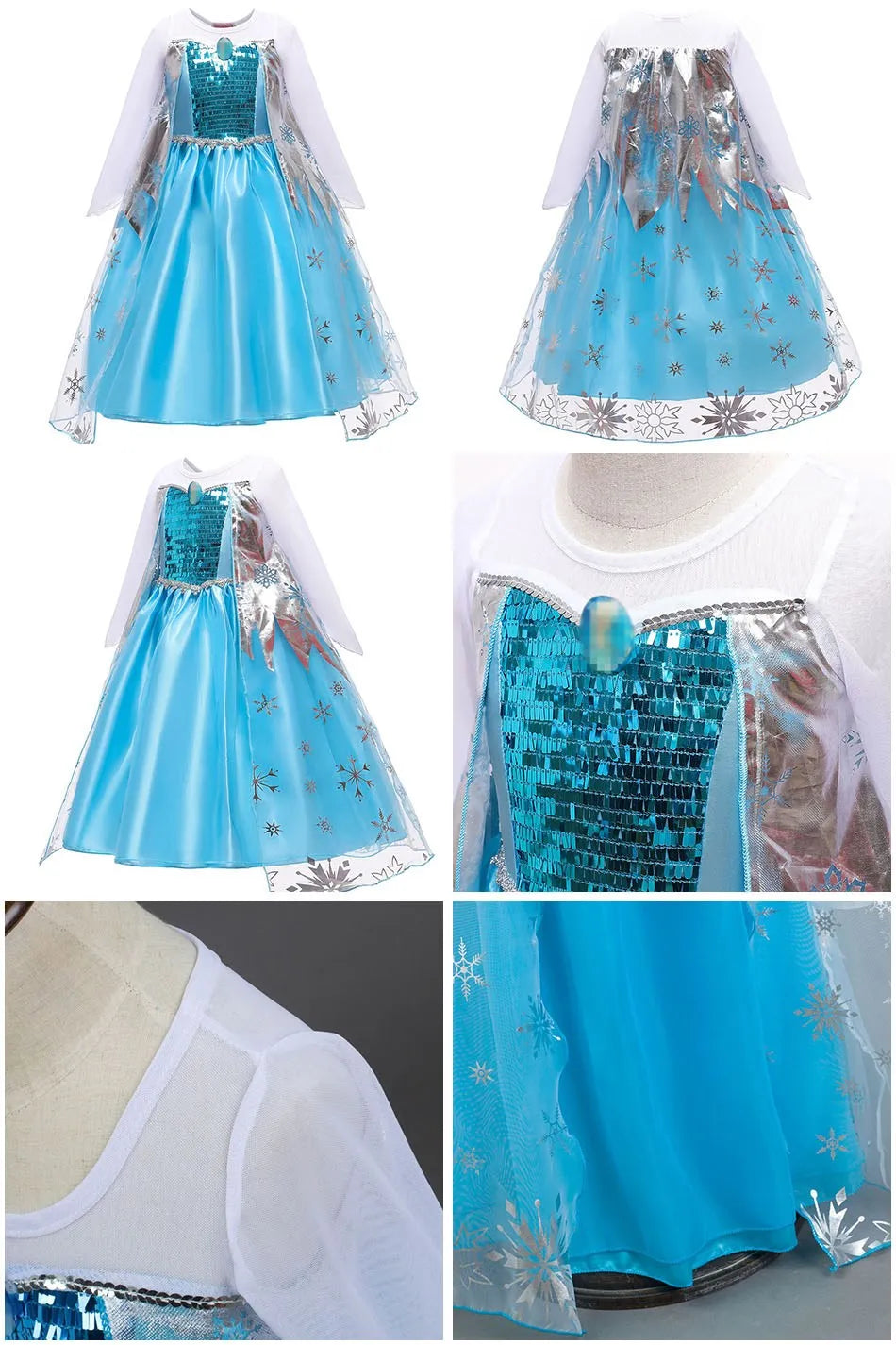 Kids Encanto Mirabel Isabela Dolores Costume Girls Elsa Belle Rapunzel Mermaid Carnival Cosplay Dress Children Princess Clothes
