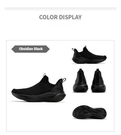 Lightweight Slip-On Men Running Shoes Breathable Mesh Upper Cushion Comfort Soft Soled Male Sneakers 672542215F