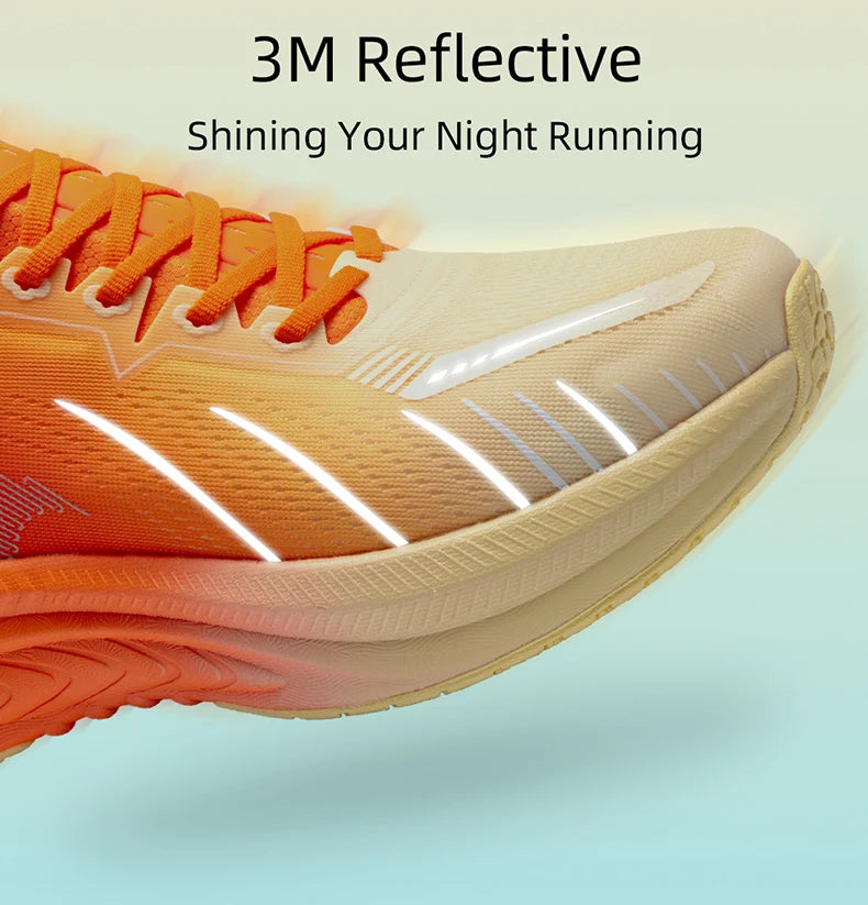 New Cushioning Running Shoes For Men Suitable Heavy Runners Lace Up Sports Women Non-slip Outdoor Athletic Male Sneakers