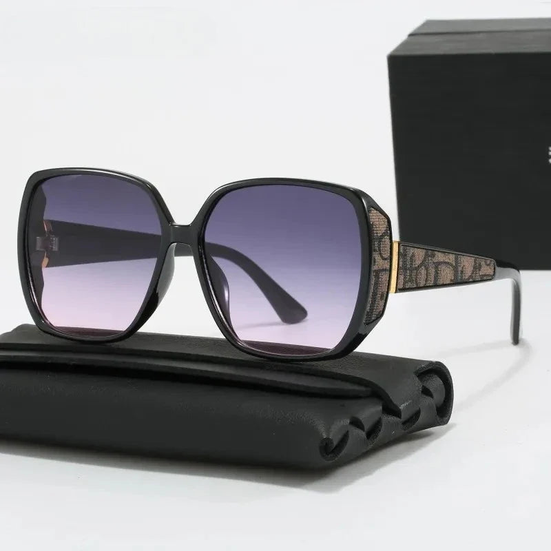 2025 New Vintage Oversized Square Polarized Sunglasses Women New Fashion Gradient Sun Glasses Men Driving Eyewear UV400 Shades