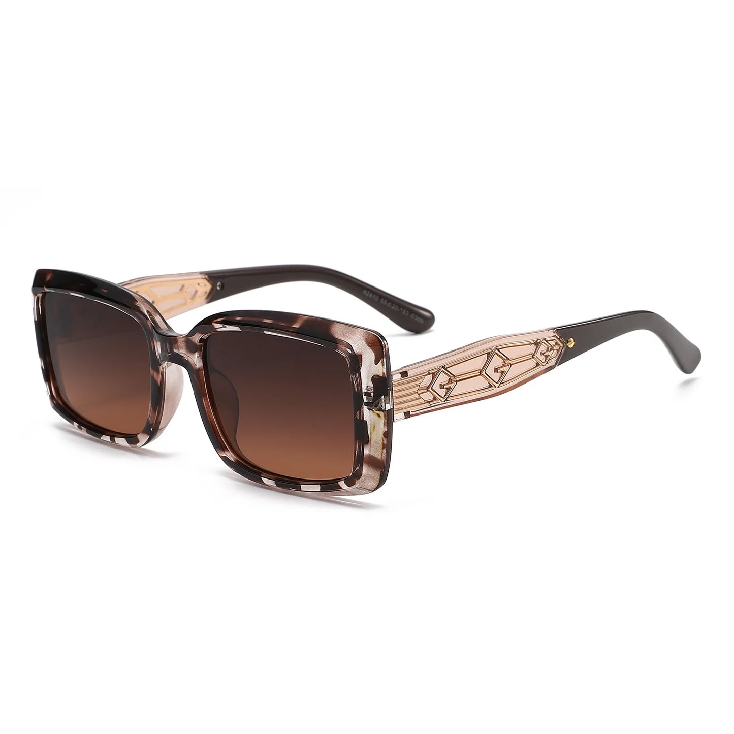Korean Style Square Sunglasses UV400 Protection Tortoiseshell Shades Fashion Streetwear Men Sun Glasses Eyewear for Women Gafas