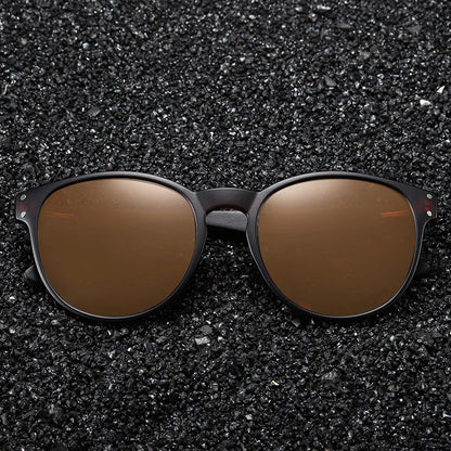 Polarized Sunglasses Men Women S5091 Brand Wooden Sunglasses Women Round Frame Classic Sunglasses
