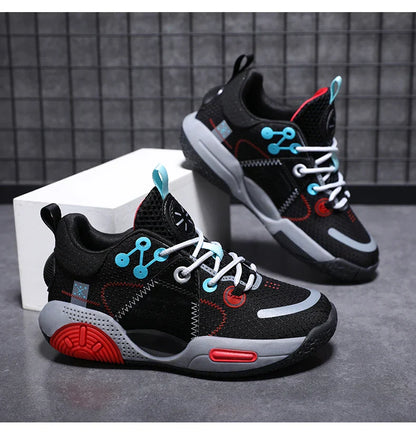 Autumn Winter Children Sneakers Snow Boots Kids Shoes Boys Girls Basketball Shoes Brand Casual Shoes Fashion Sports Shoes