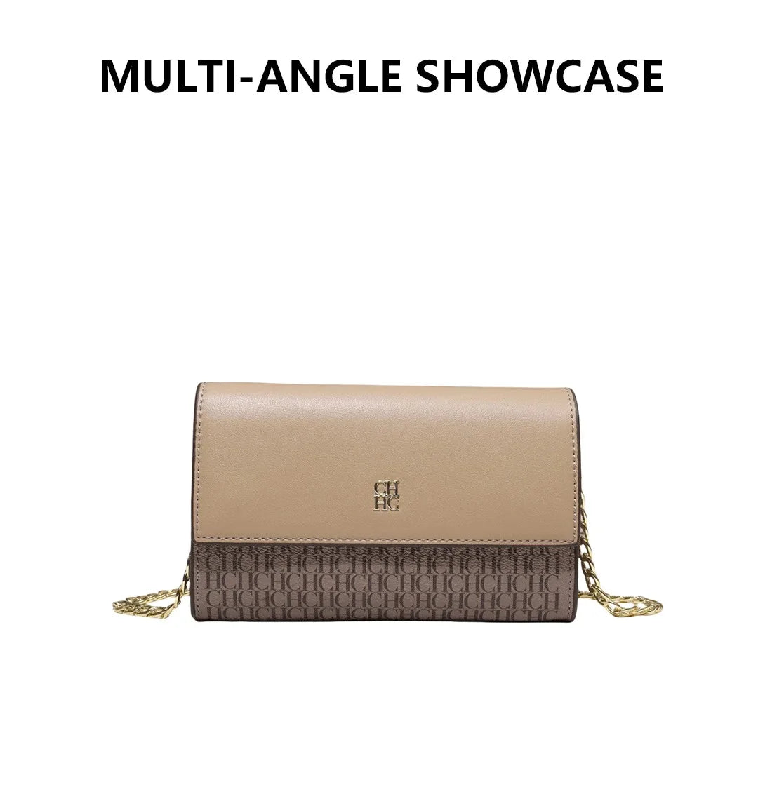 Fashion Women's Shoulder Bag with Letter Printing Design 2026 Festival Essential Versatile Women's Chain Bag