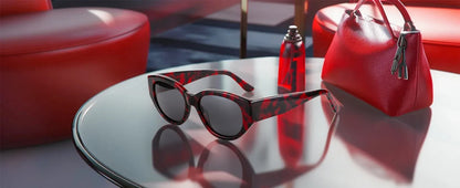 Polarized Sunglasses Women Trendy: Classic Sun Glasses Ladies Cateye Frame - Retro Cute Shades UV400 Protection