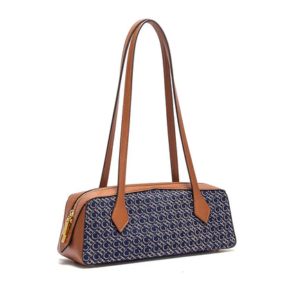Designer Geometric Leather Totes Luxurious Bags in  Artistic Patterns Leather Ergonomic Straps Combine Modern Versatility