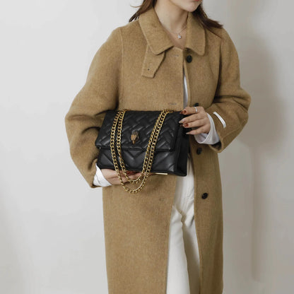 2026 New Women's Bag, Textured Rhombus Embroidery Chain, Versatile Single Shoulder Hot Selling Crossbody