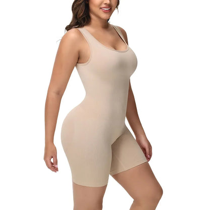 Wide Strap Shorts Body Shaper Bodysuit Women Tummy Control Comfortable Shapewear Suit Full Body Control Ladies Underwear New in