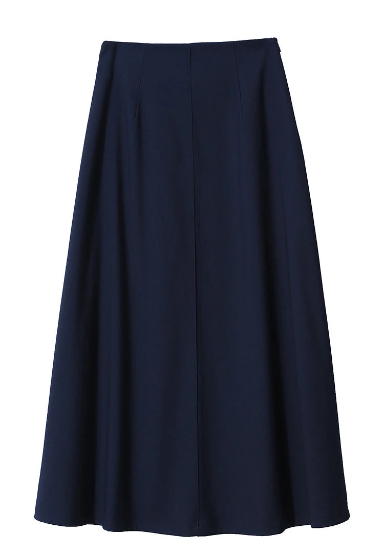 Women's Skirt 2025 Spring New Minimalist Solid Color Loose Skirts For Women Medium To Long Versatile A-shaped Skirt12524019