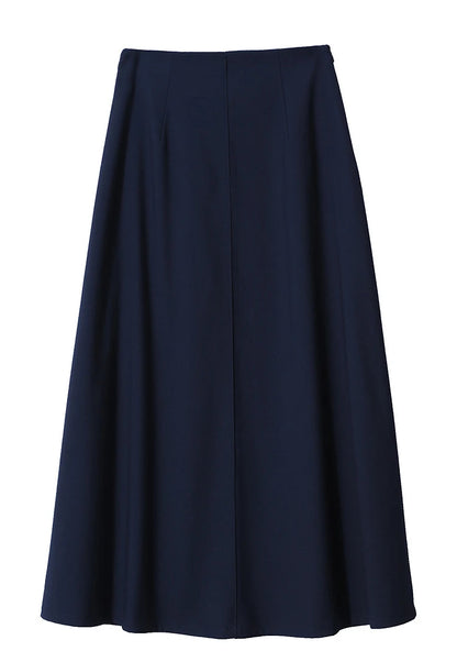 Women's Skirt 2025 Spring New Minimalist Solid Color Loose Skirts For Women Medium To Long Versatile A-shaped Skirt12524019