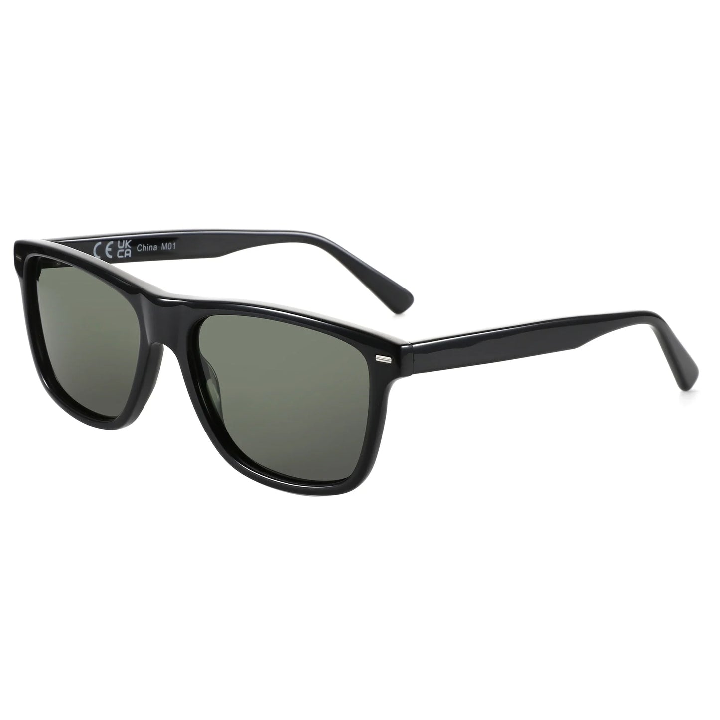 Fashion Square Polarized Sunglasses UV400 Protection Acetate Sun Glasses Classic Design Shade for Women Men