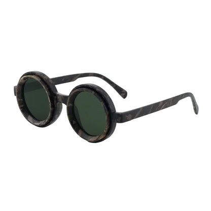 Fashion ND2-400 Adjustable Dimming Glasses 9 Level ND Filter Polarized Sunglasses UV400 Round Fishing Sunglasses Driving