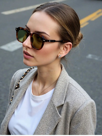 2025 Sunglass Men Vintage Sunglasses Women Retro Fashion Glasses Vacation Luxe Femme Lunette Soleil Femme Gafas De Sol Hombre
