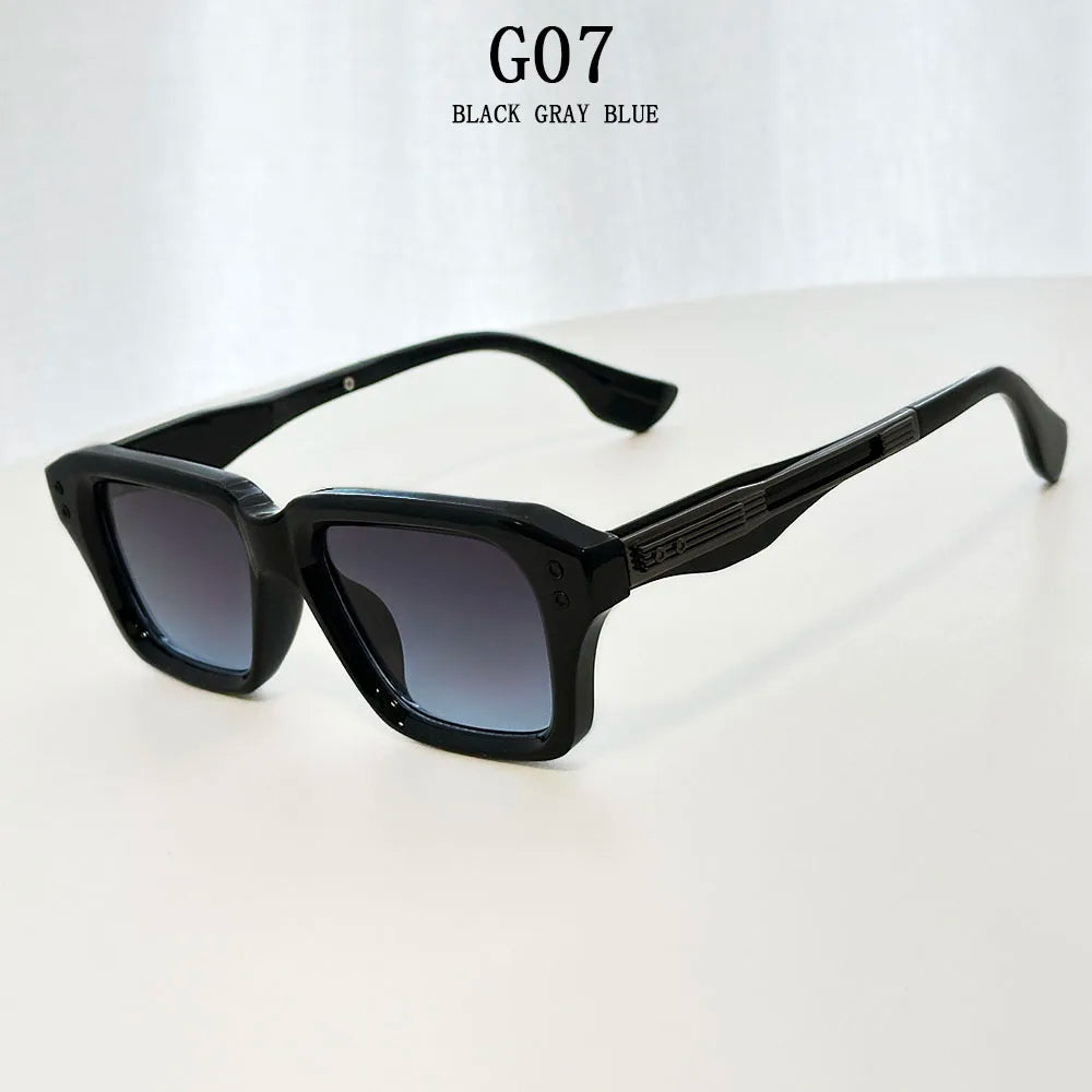 Luxury Sunglass Men Vintage Square Sunglasses Women Trendy 2026 Fashion Glasses  Dropshipping Shades Gafas De Sol Hombre Okulary