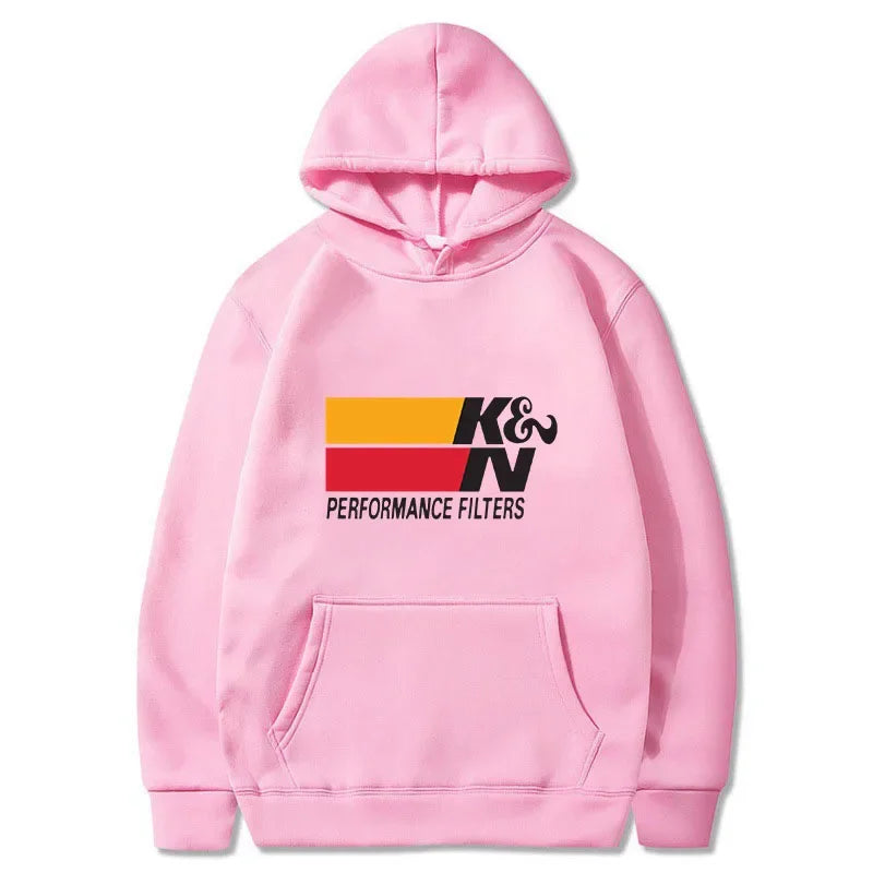 Vintage Auto Modification Brand Graphic Men'S Drawstring Hoodie Breathable Car Tuner Streetwear Top