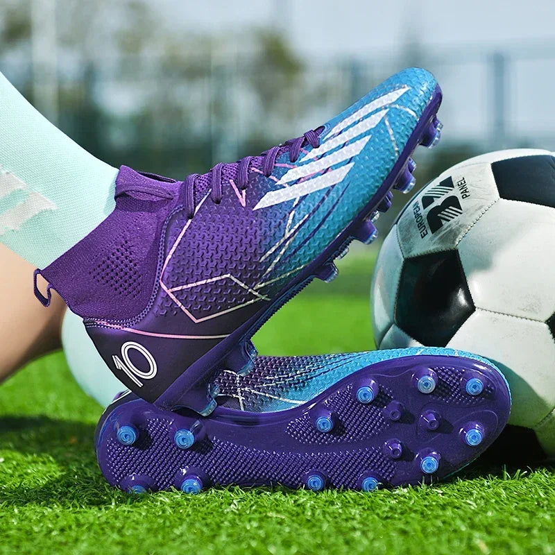 New Unisex Football Boots Professional Non-slip Soccer Shoes Outdoor Drop Shipping Futsal Match Training Sport Sport Sneakers