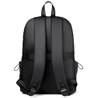 A 14 Inch Computer Backpack Large Capacity Simple Durable Men's Backpack Lightweight Men's Travel Backpack Student Schoolbag