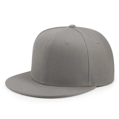 New Hot Sale Cap Plain Snapback Hat High Quality Adult Hip Hop Baseball Cap Men Women Outdoor Leisure Baseball Hat