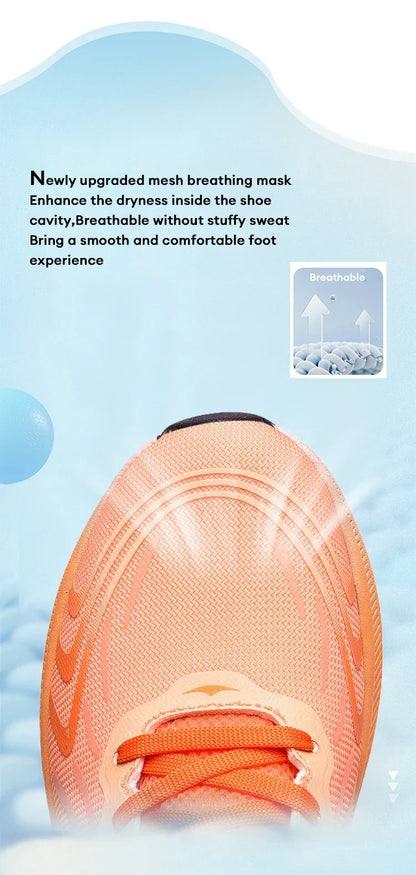 Carbon Plate Air Cushion Running Shoes for Men Soft Chunky Sneakers Women Daily Commuting Shoes Outdoor Casual Walking Shoes