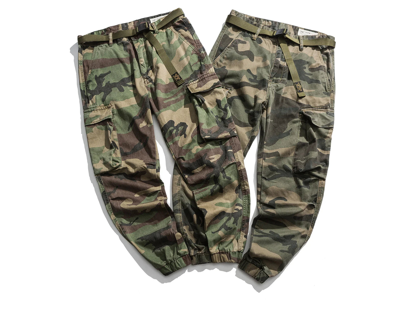 Spring Autumn Streetwear American Casual High Quality Camouflage Cargo Pants Men Clothing Harajuku Tactical Jogging Trousers