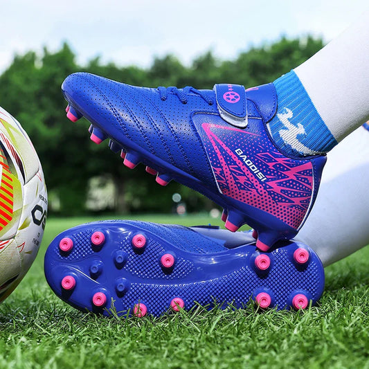 New Kid Soccer Shoes Match Non-Slip Professional Match Boys Outdoor Football Boots Comfortable Sneakers Sports Shoes Unisex